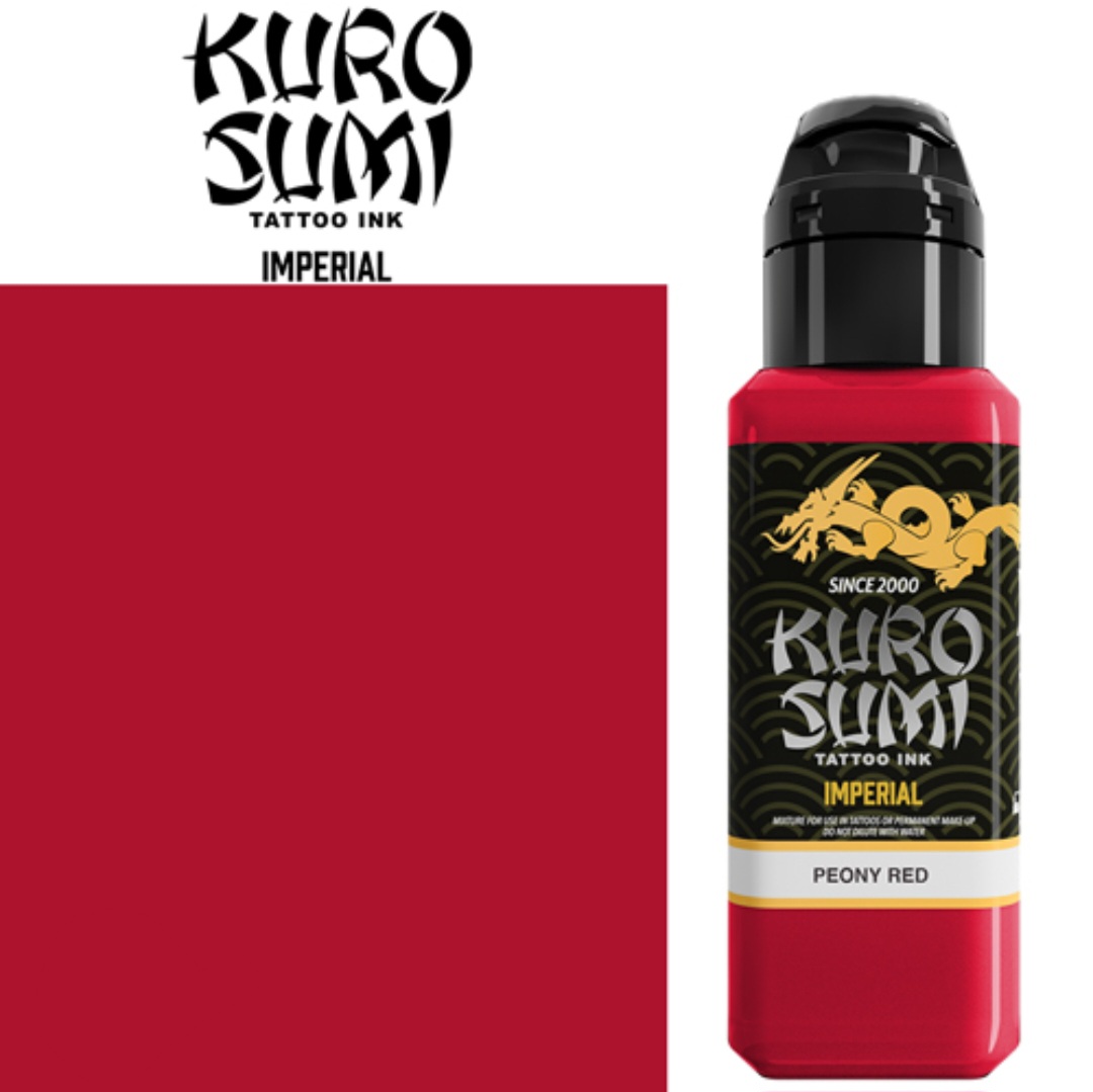 KURO SUMI IMPERIAL - PEONY RED 22ml