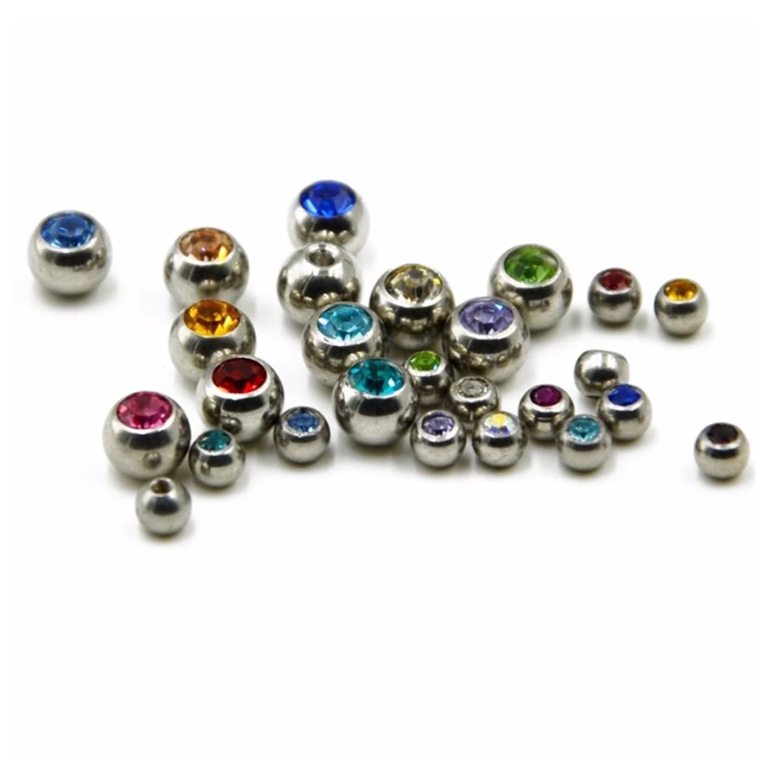 Guličky s kamienkami 3mm